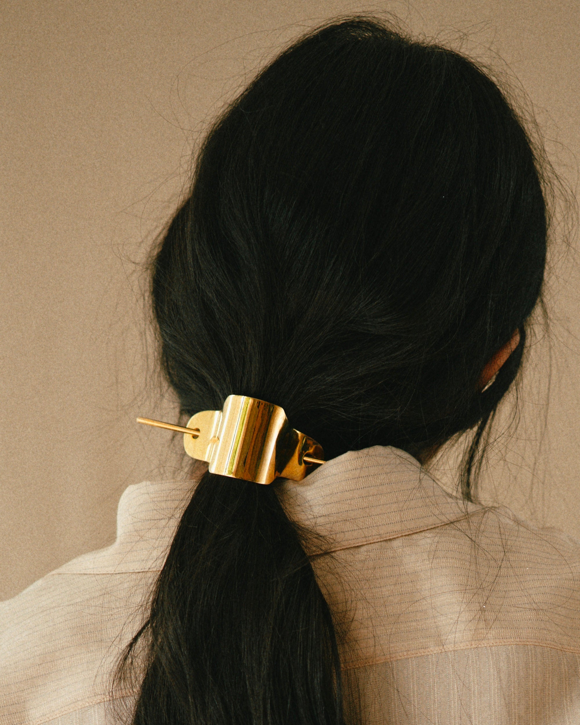 Monikh Dale x Daphine Vol. II. Delhi Gold Plated Hair Cuff and Pin.