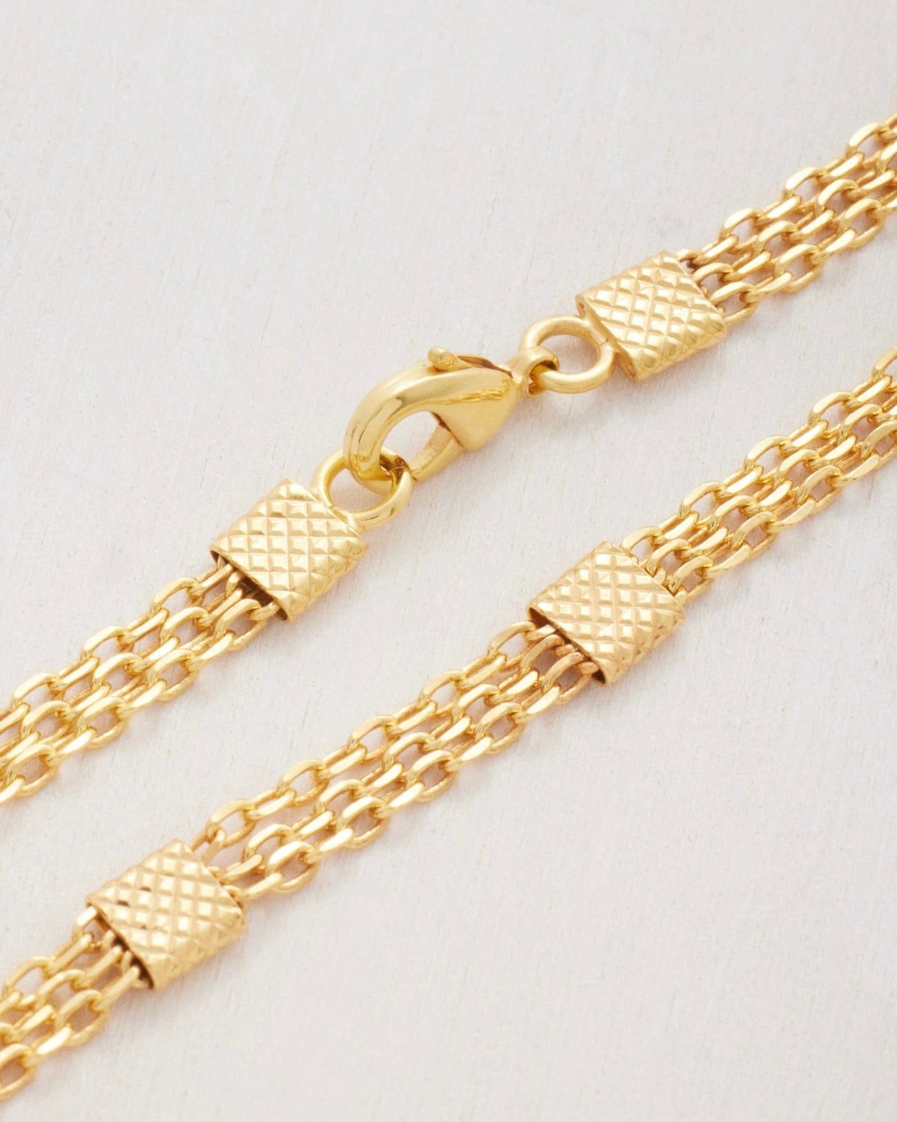 Daphine, 18ct Gold Plated Anklet.