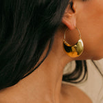 Monikh Dale x Daphine Vol. II. Rochelle Gold Plated Earrings.