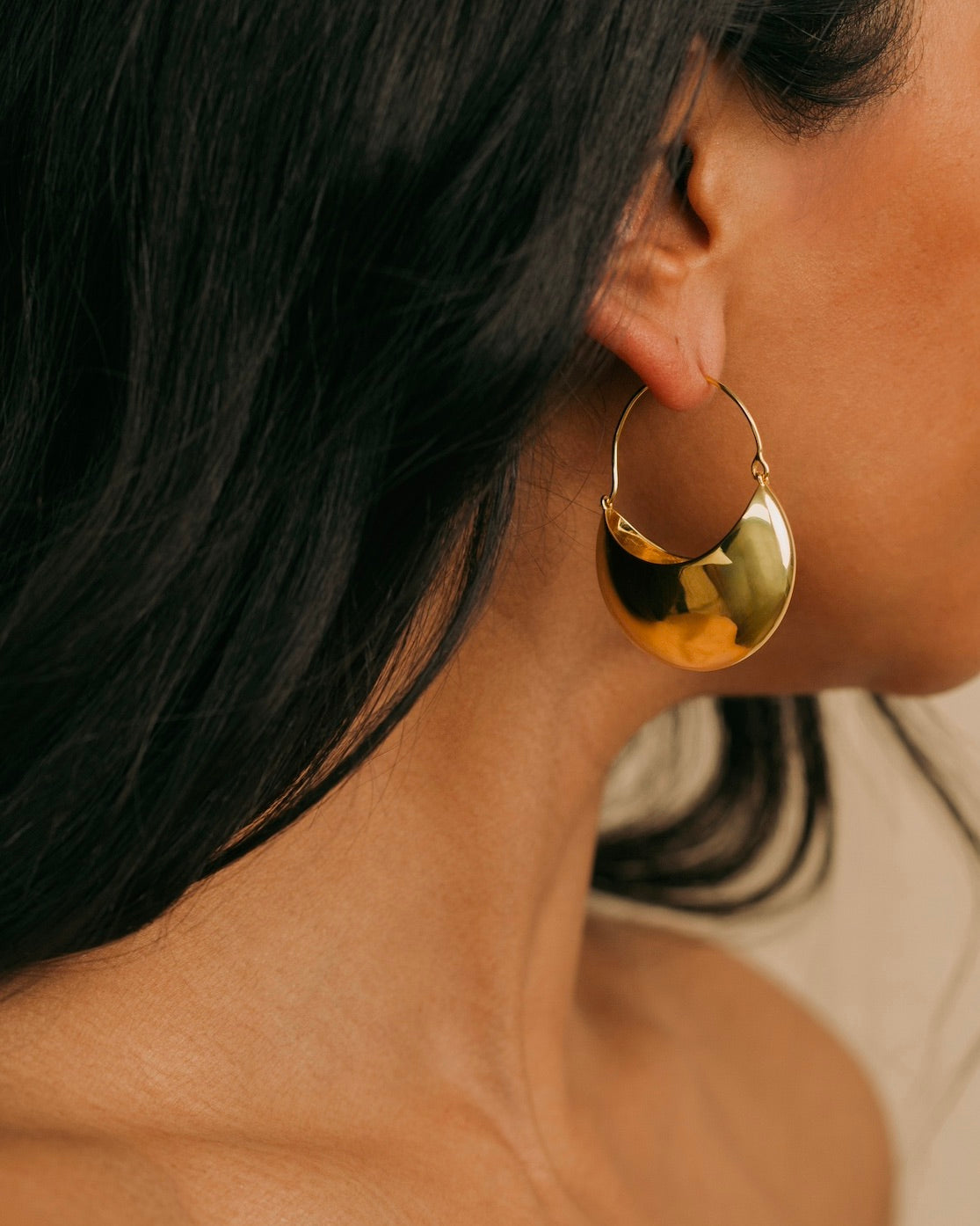 Monikh Dale x Daphine Vol. II. Rochelle Gold Plated Earrings.