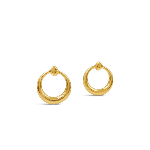 Gold Plated Earrings | Mini Gold Hoops | Daphine – DAPHINE